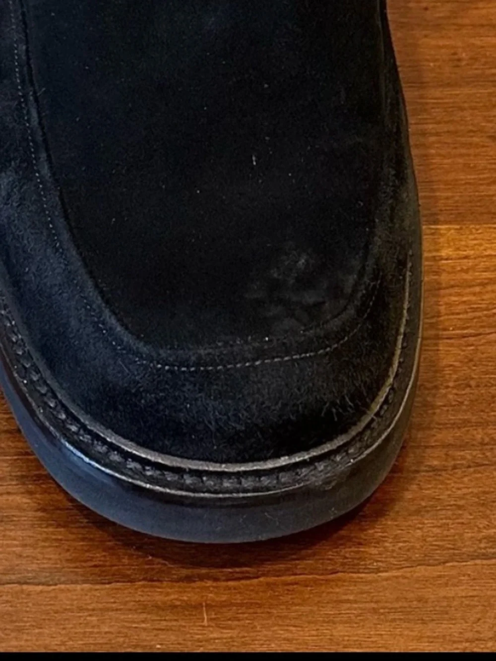 🌟HP🌟Mezlan Sicily Black Suede Moc Toe Chukka Boots Dress/Casual Handmade Spain